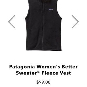 Black Patagonia Vest